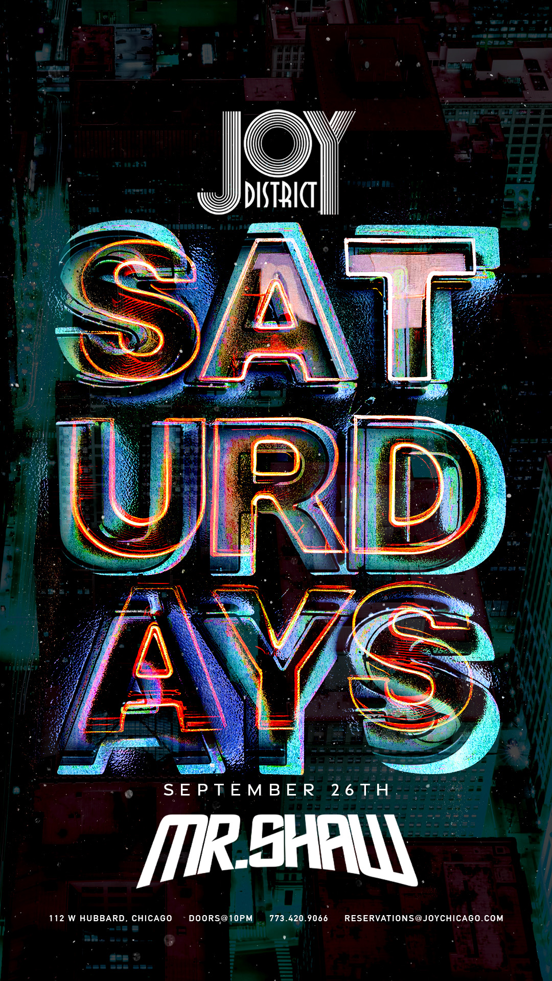 Joy District - Saturday's
