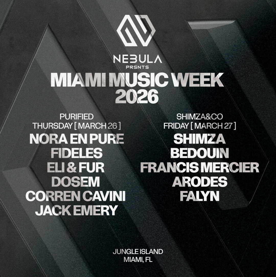 NEBULA PRESENTS: MIAMI MUSIC WEEK 2026 (TWO-DAY)