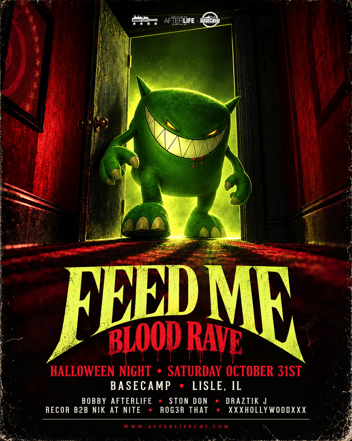 Halloween Night Blood Rave Ft. Feed ME