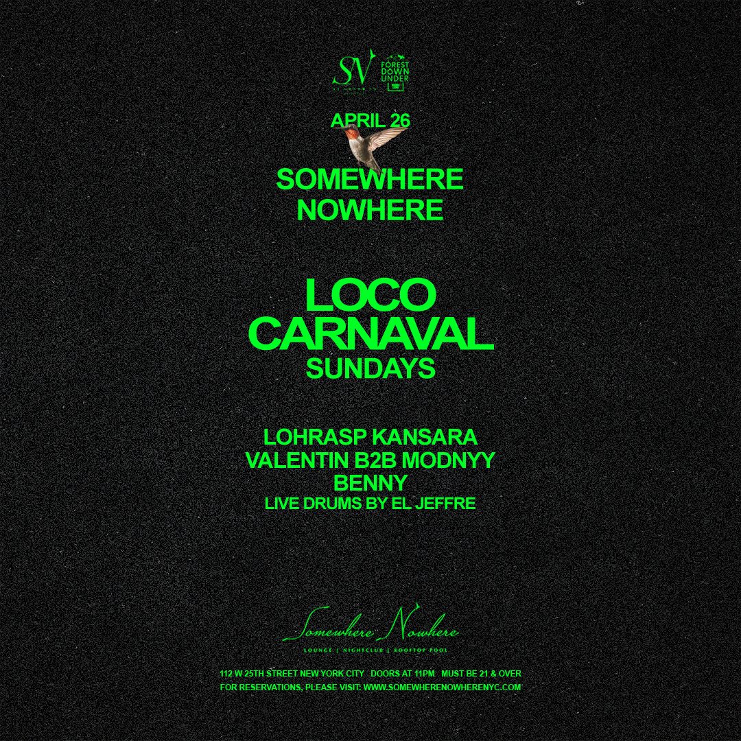 Loco Carnaval Sundays | Lohrasp Kansara, Benny, Valentin, El Jeffre, Modnyy