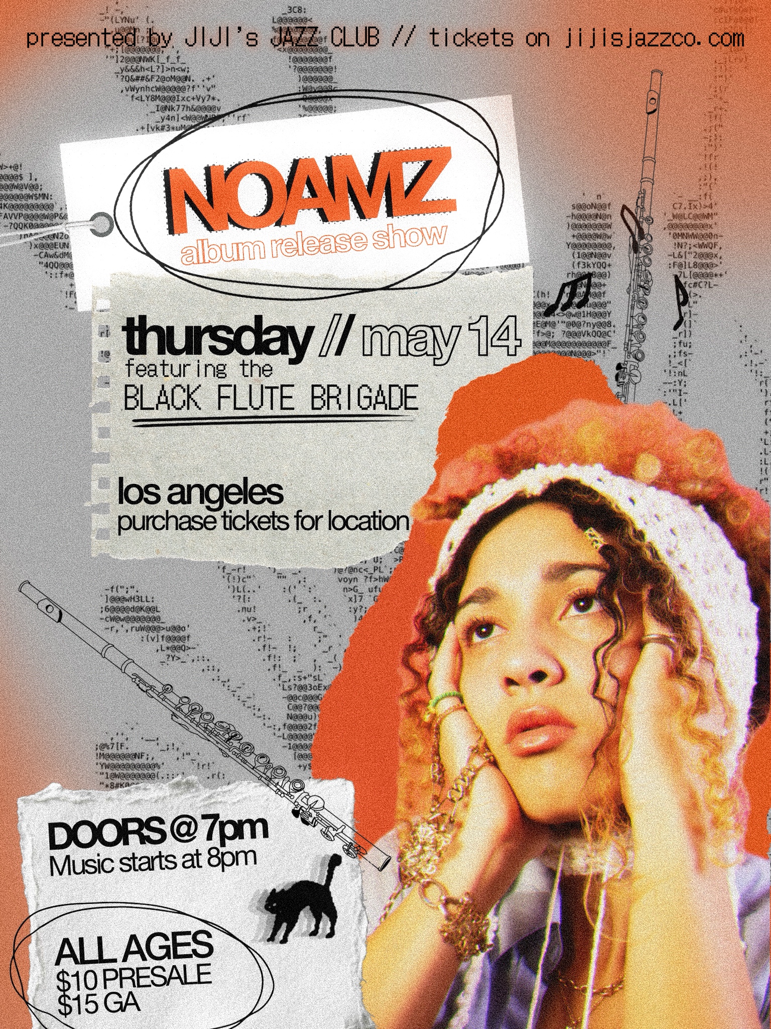 NOAMZ ALBUM RELEASE: Presented by JIJI's Jazz Club