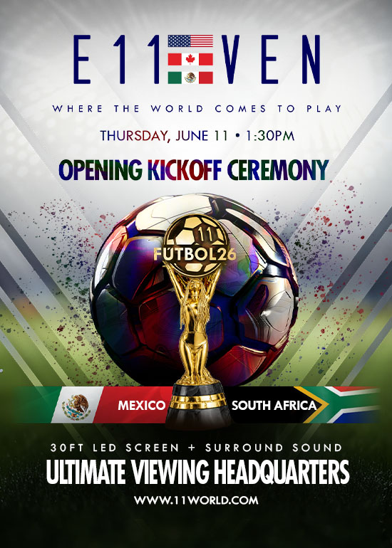 E11EVEN MIAMI FUTBOL OPENING KICKOFF CEREMONY