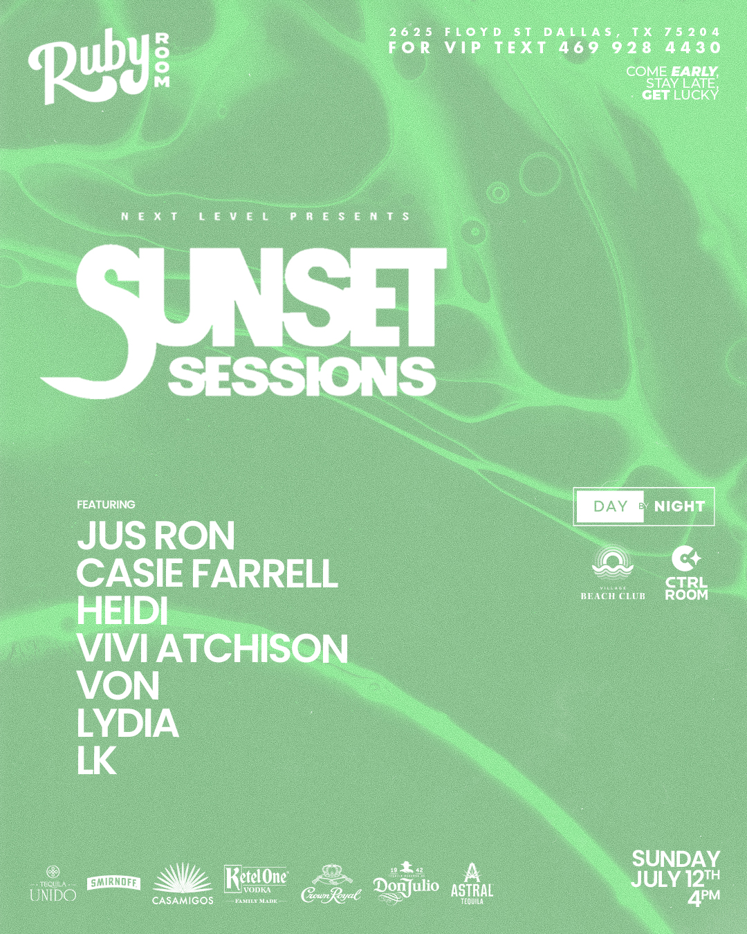 SUNSET SESSIONS - 7.12