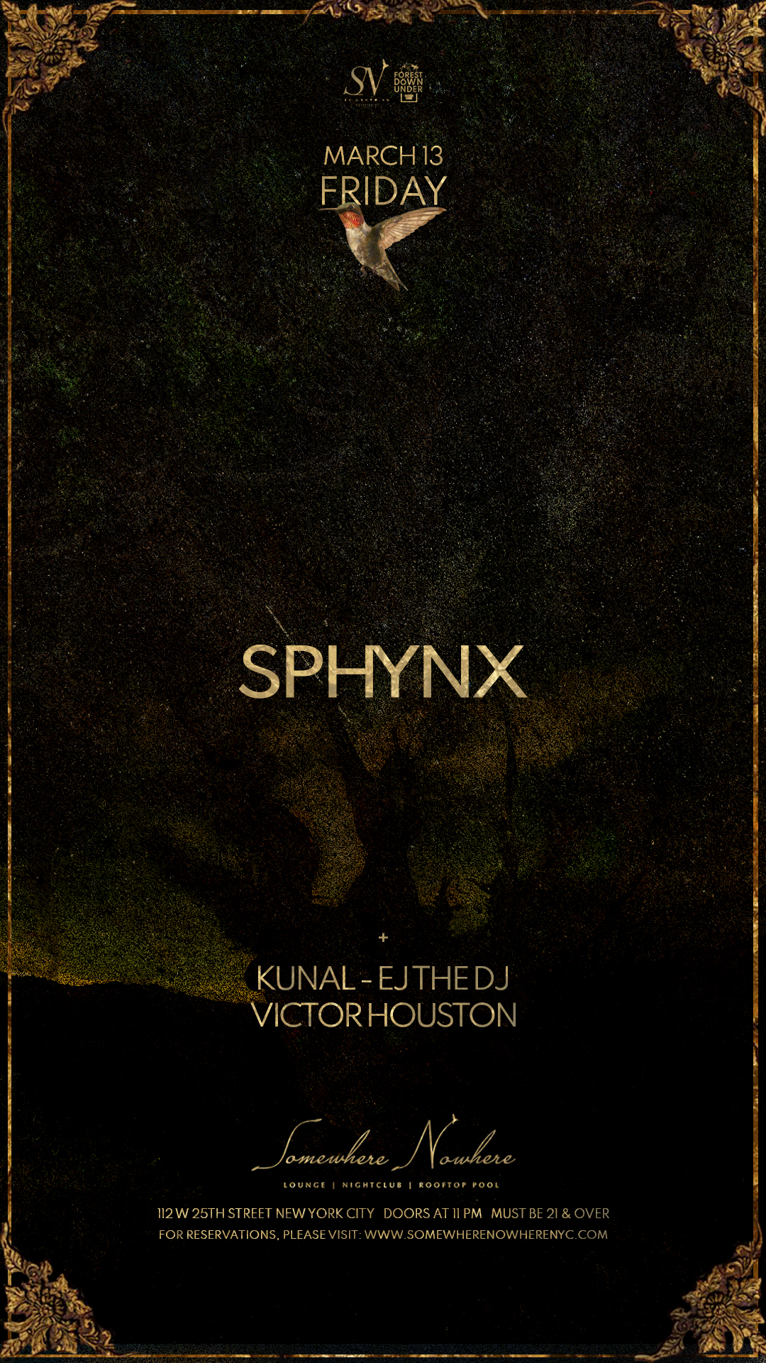 SPHYNX, kunal, EJ The DJ and Victor Houston