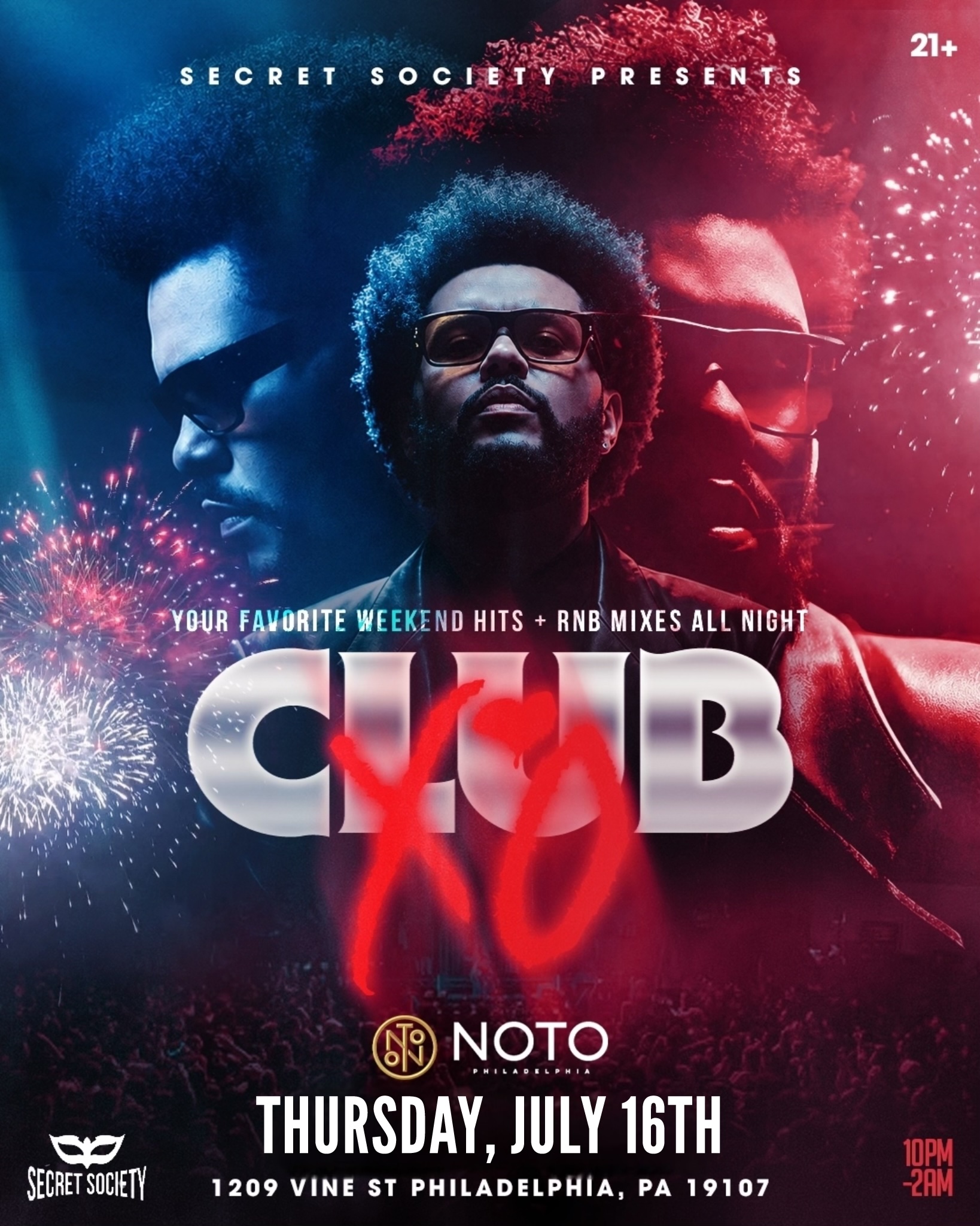 Club XO: Your Favorite Weeknd Hits + RNB Mixes All Night