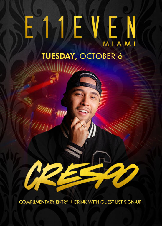 CRESPO AT E11EVEN