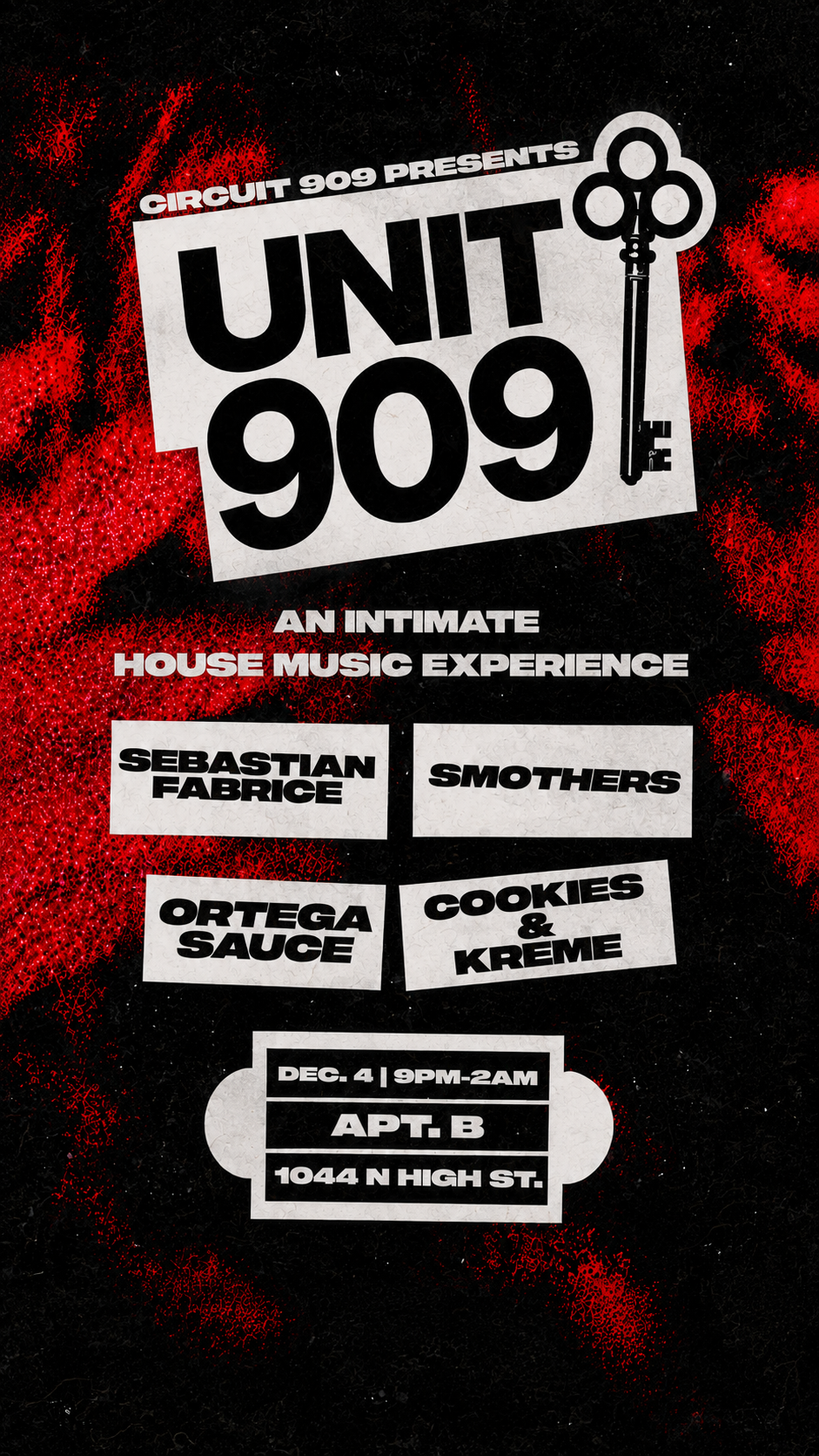 UNIT 909 AT APT. B | DECEMBER 4TH