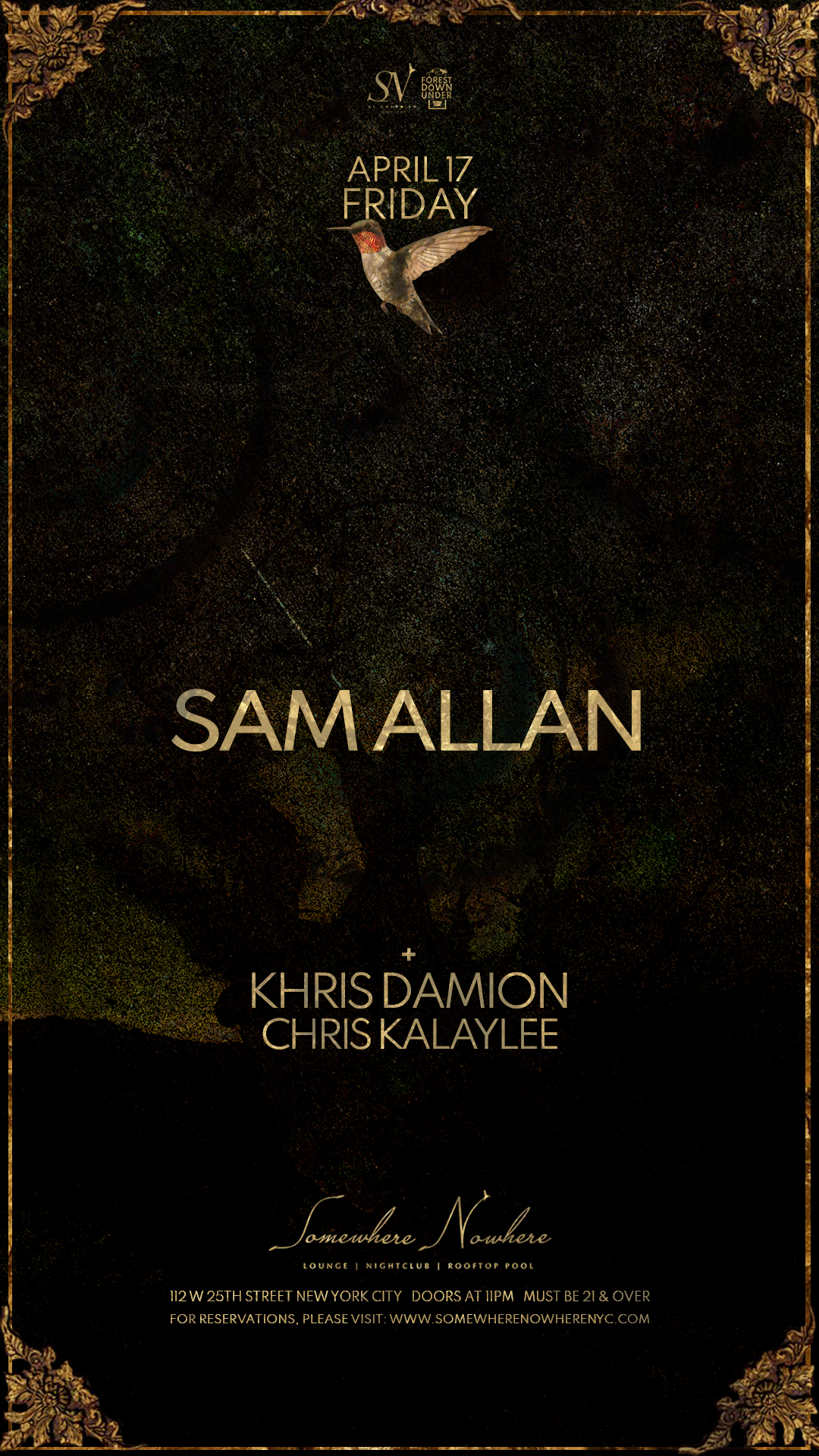 Sam Allan, Khris Damion and Chris Kalaylee