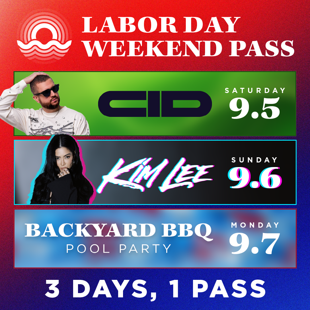 Labor Day Weekend Pool Party Pass