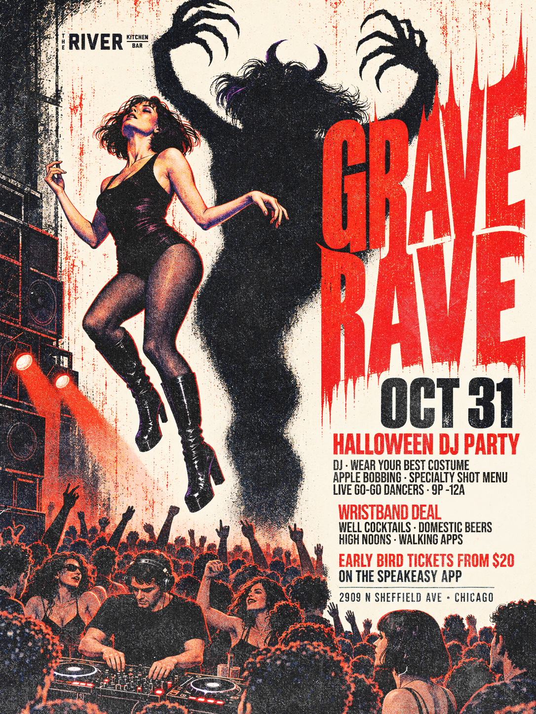 GRAVE RAVE @ The River