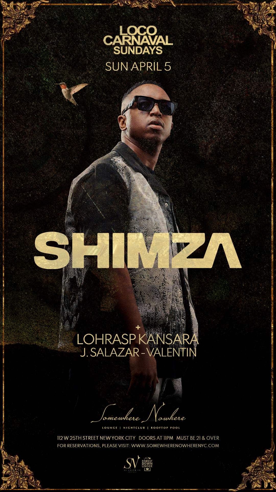SHIMZA (presented by Loco Carnaval Sundays)