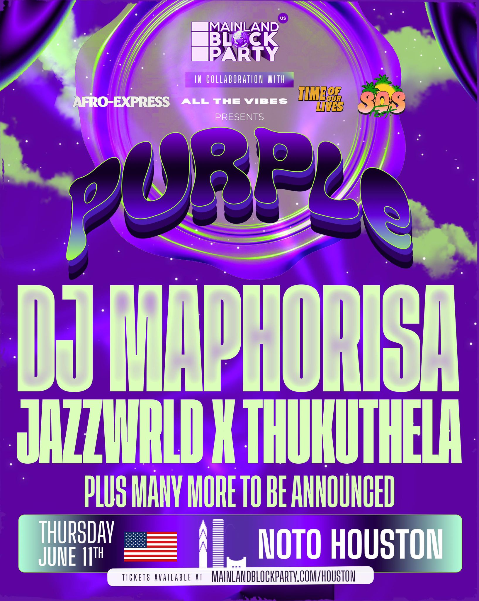 Purple: DJ Maphorisa, Jazzwrld x Thukuthela