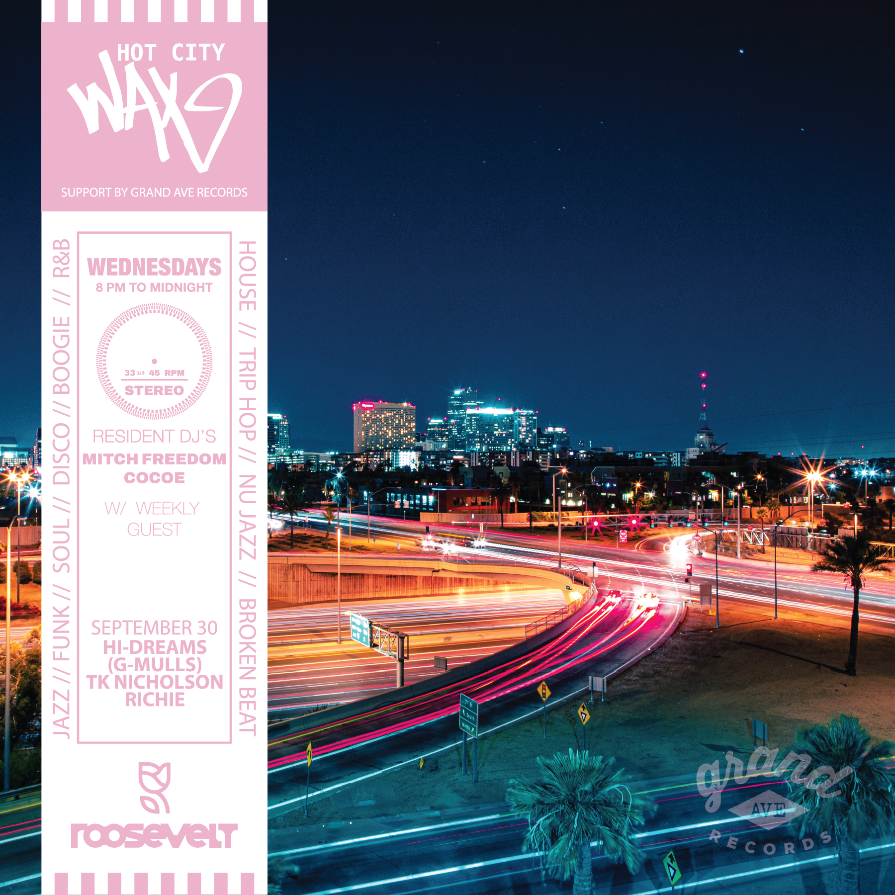 Hot City Wax - Hi Dreams - TK Nicholson - Richie