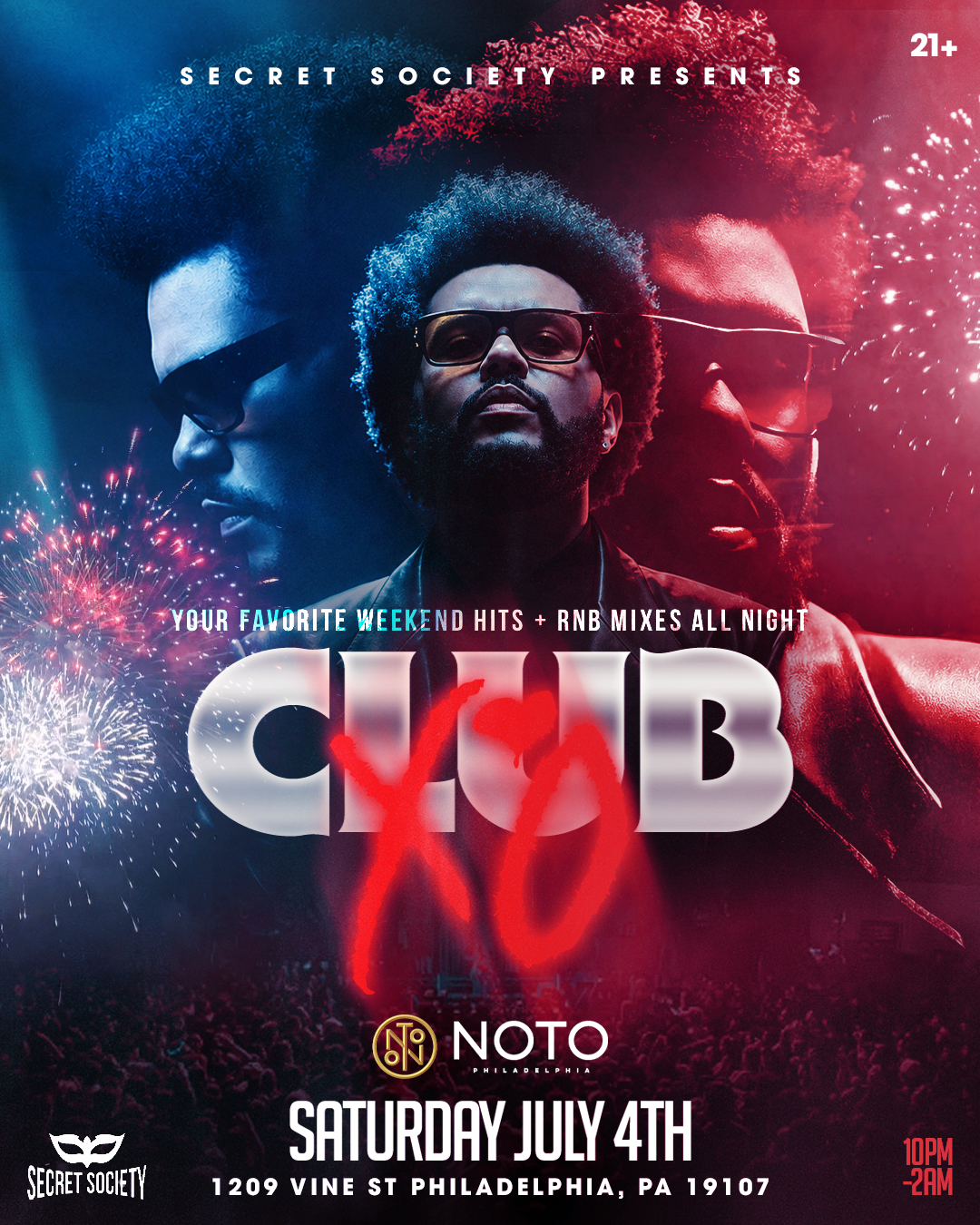 Club XO: Your Favorite Weeknd Hits + RNB Mixes All Night