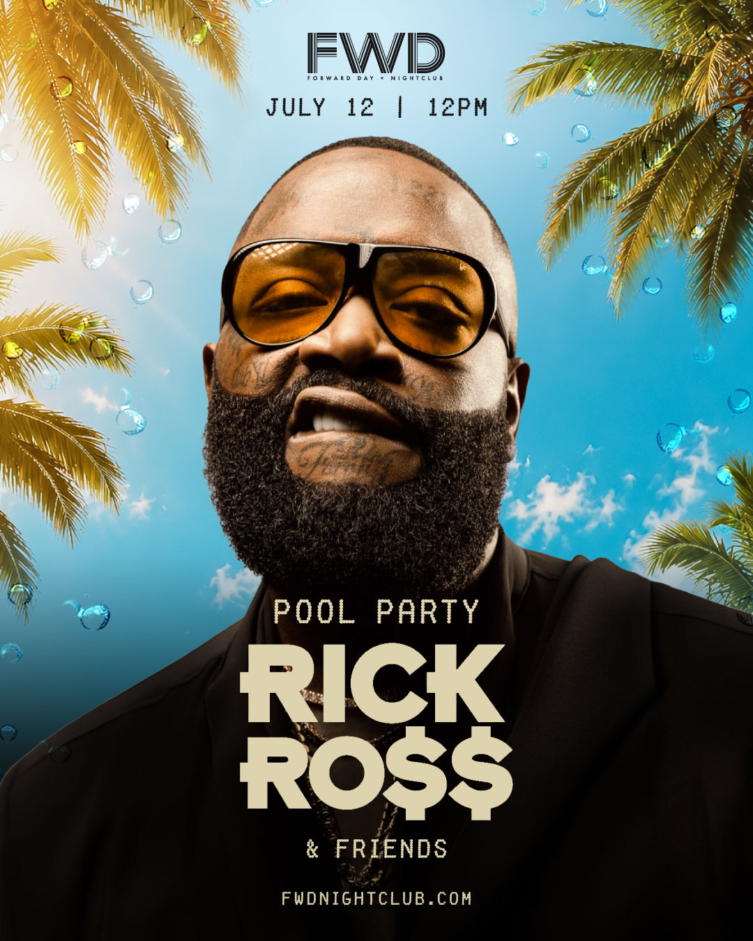 RICK ROSS & FRIENDS POOL PARTY