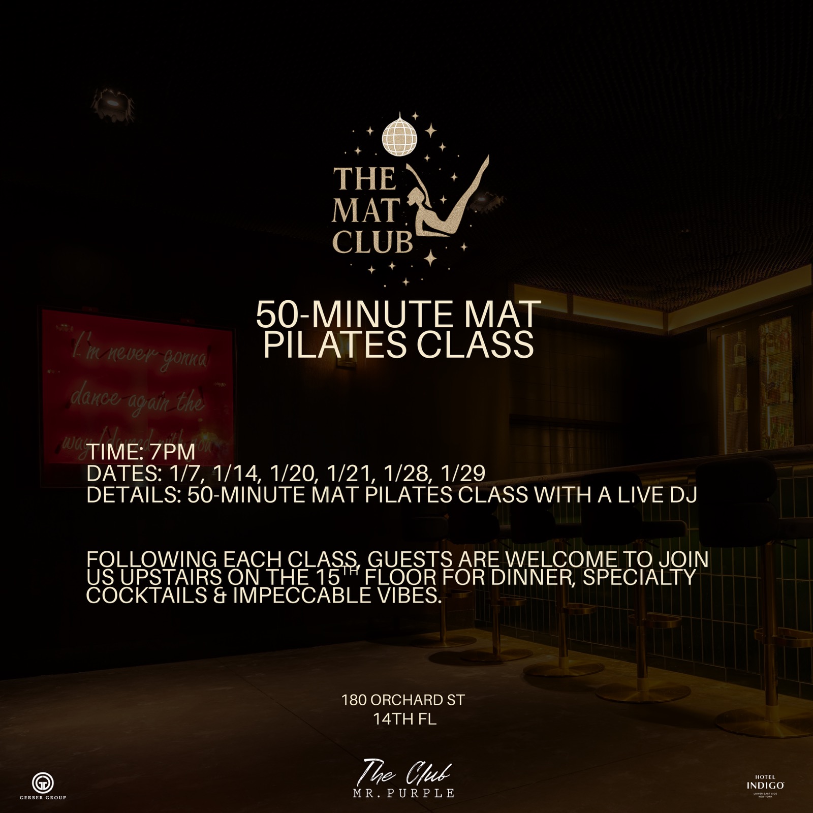 The Mat Club x Mr. Purple J29