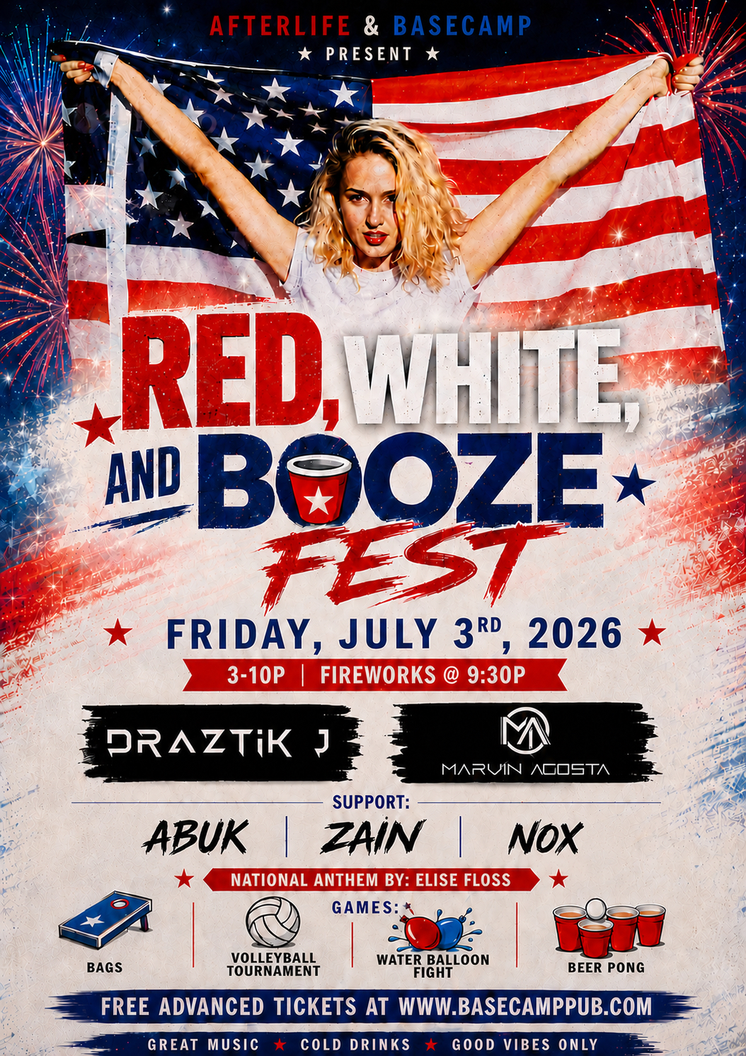 Red White and Booze Fest at Basecamp