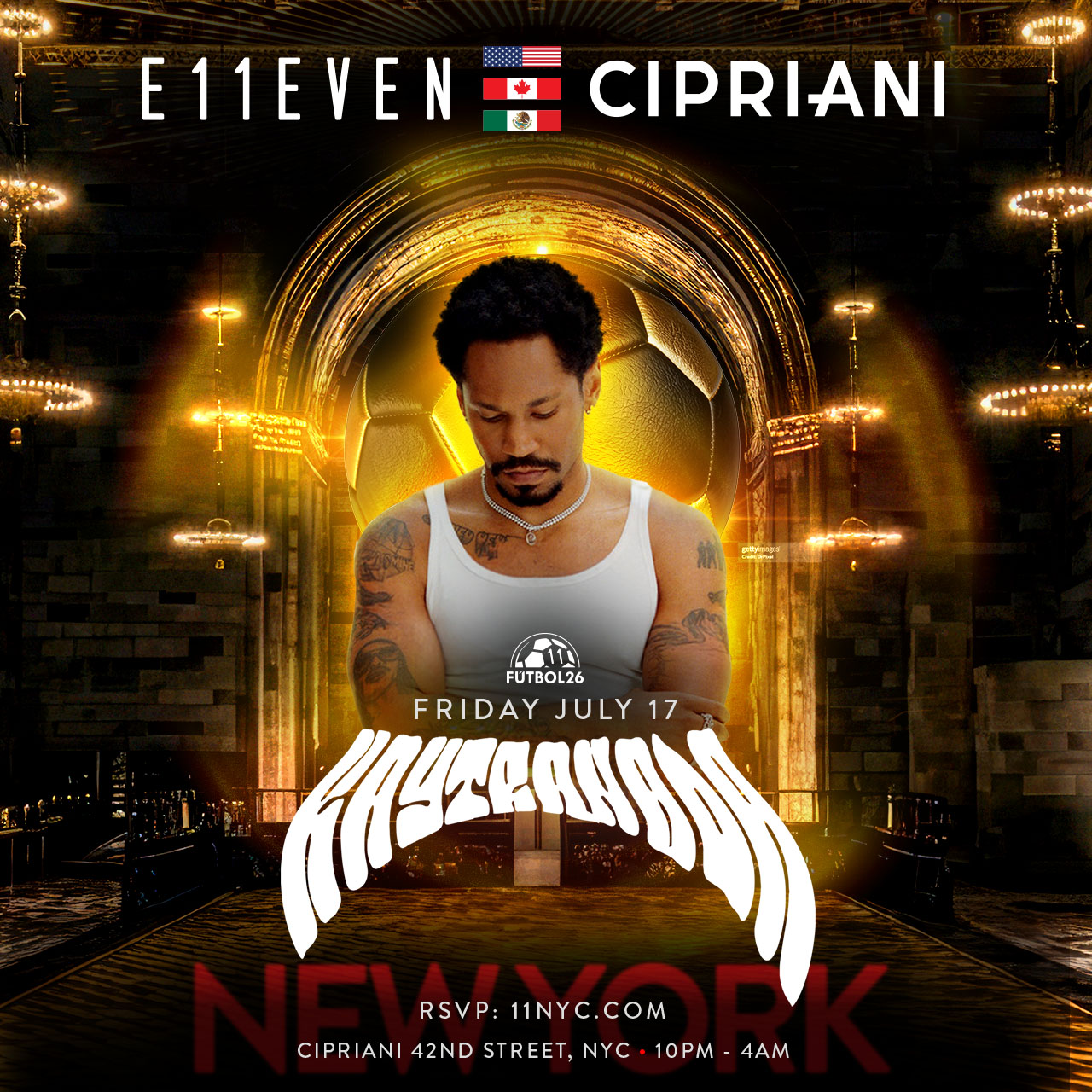 E11EVEN x CIPRIANI NYC: KAYTRANADA