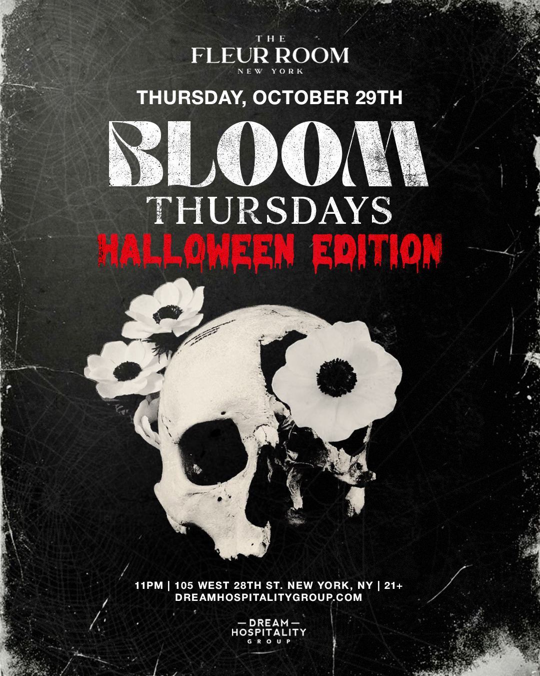 Bloom Thursdays: Halloween Edition @ The Fleur Room