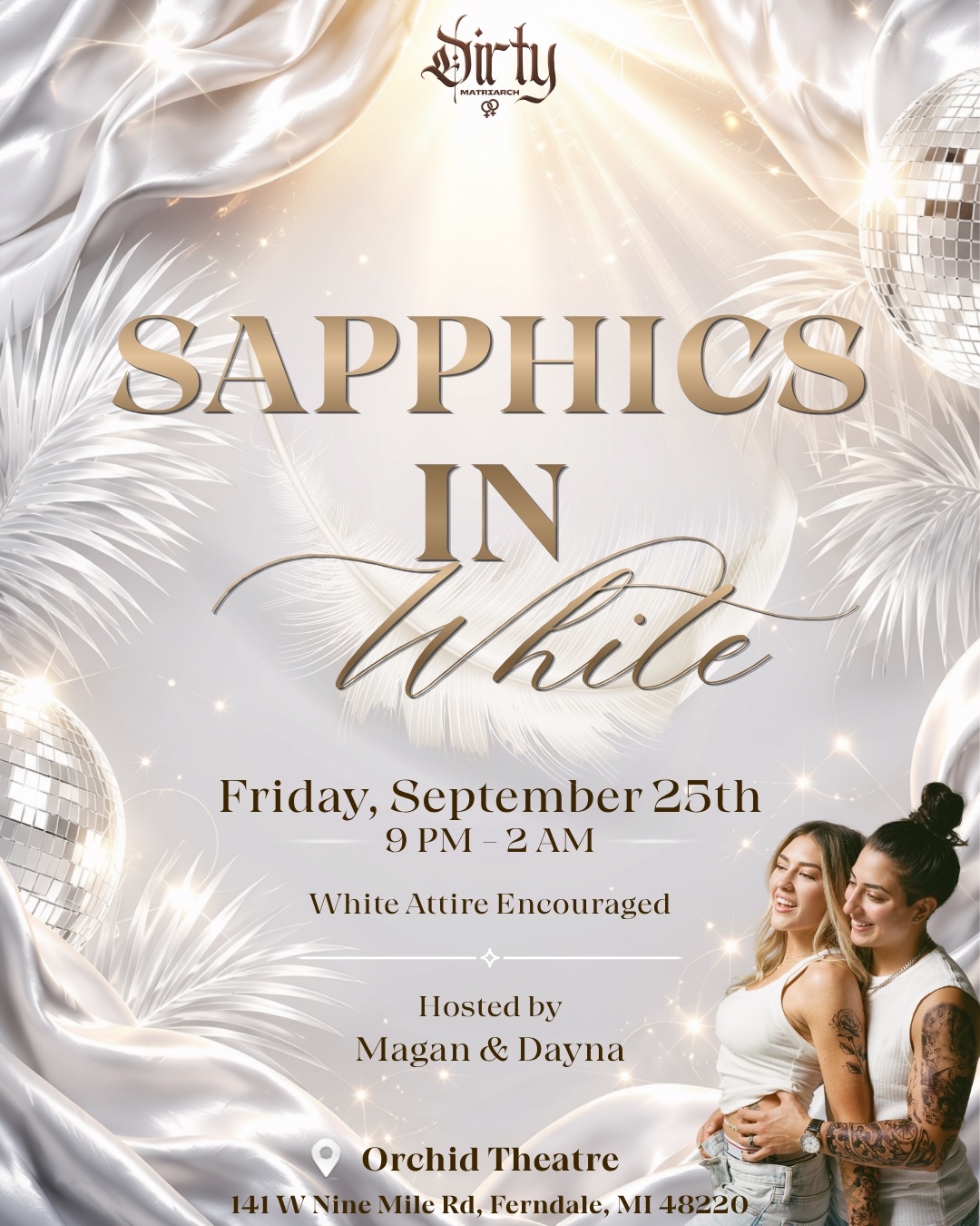 Sapphics in White