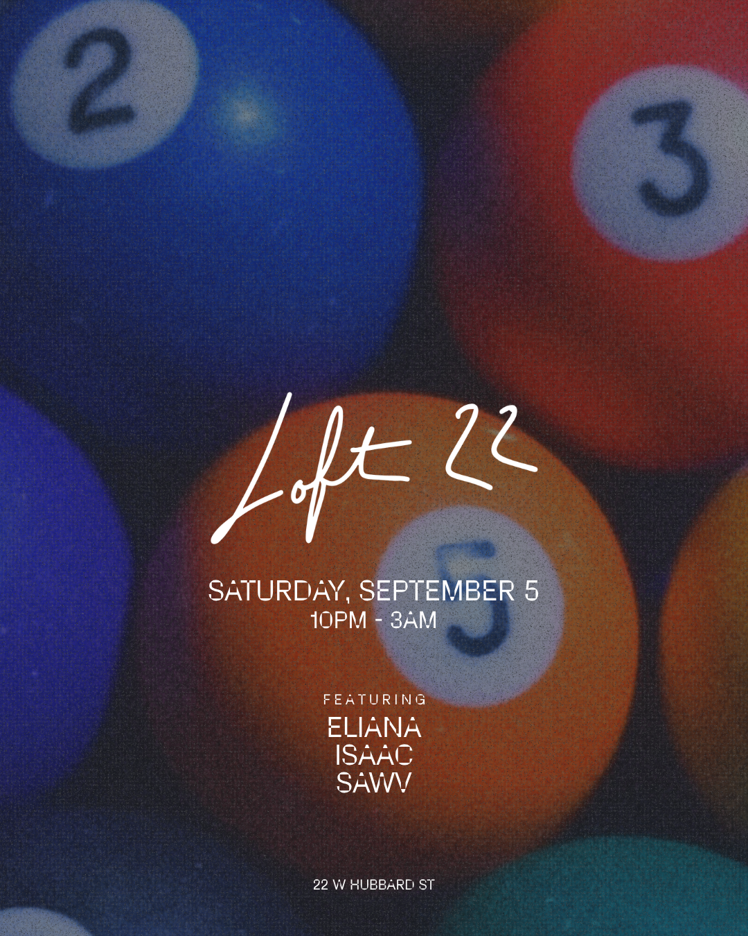 Loft 22 ft. ELIANA, ISAAC & SAWV