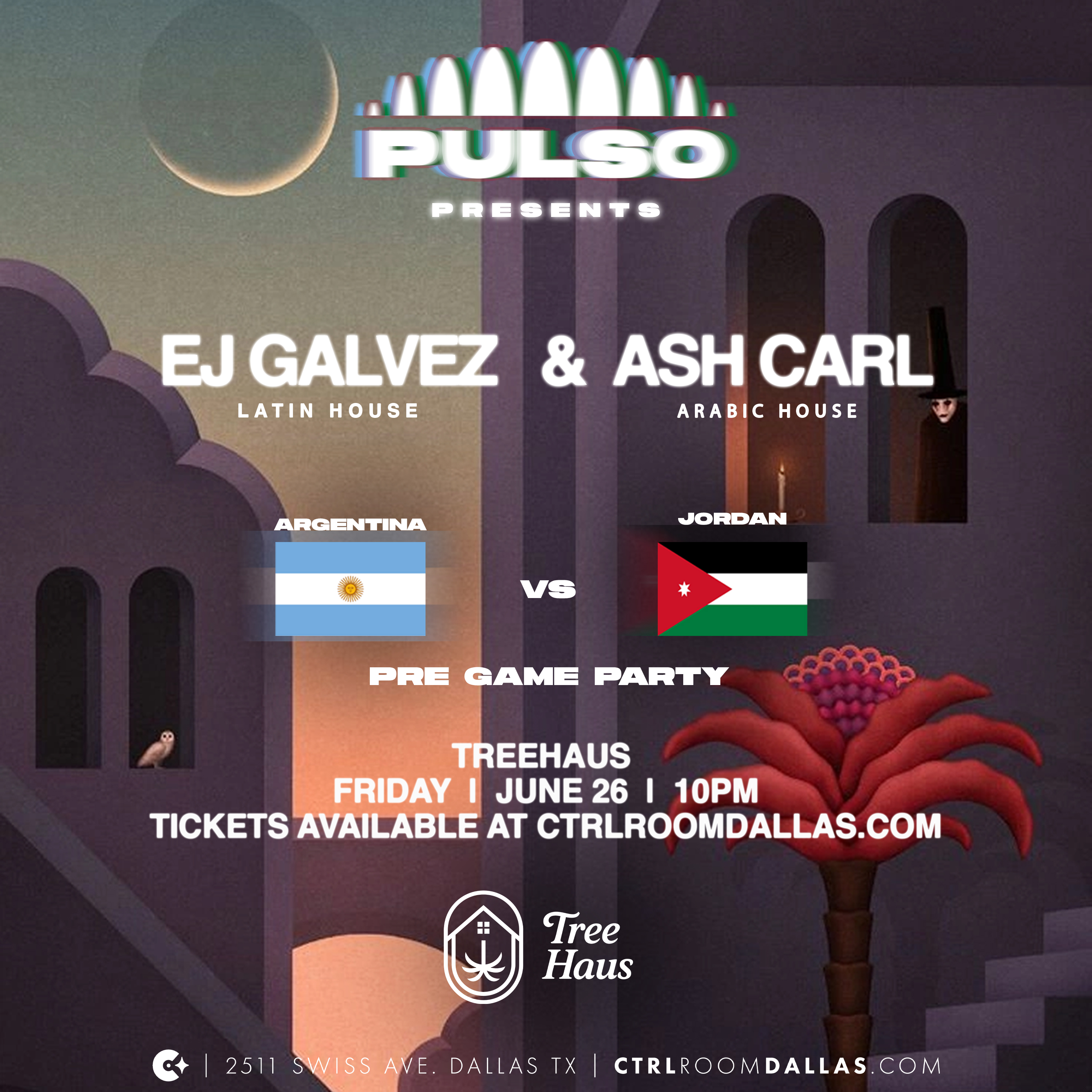 PULSO: Argentina vs Jordan Pre Party 6.26.26