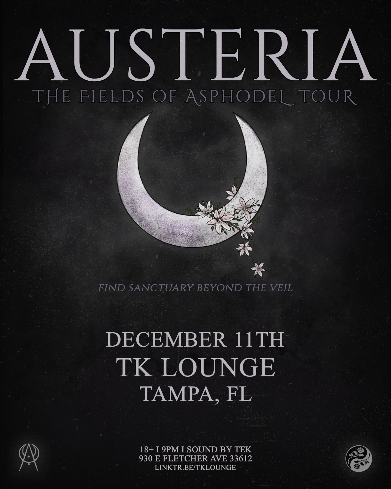 AUSTERIA @ TK Lounge - Tampa, FL