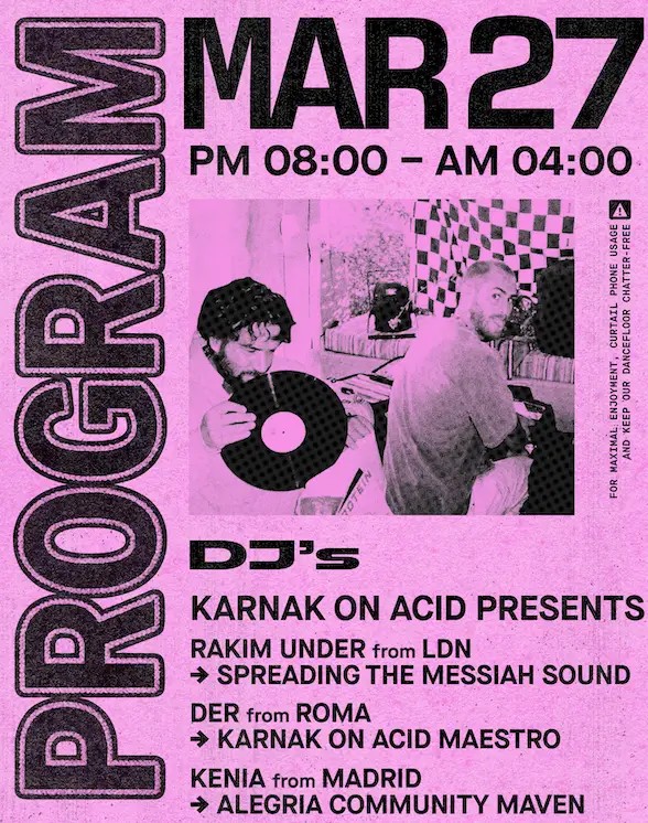 Karnak On Acid presents: Rakim Under