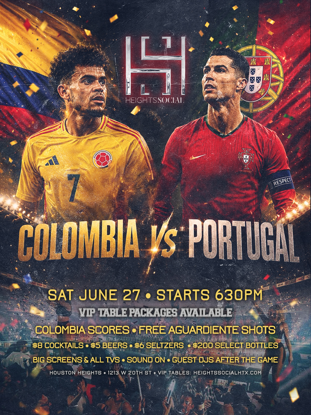 Colombia V Portugal