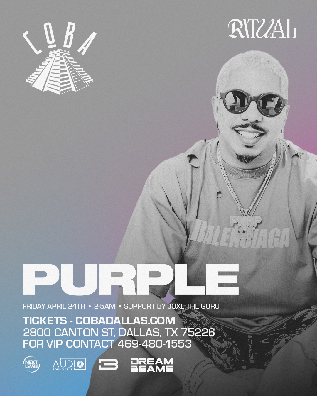 RITUAL Fridays at Coba (4.24 Festival After Hours)