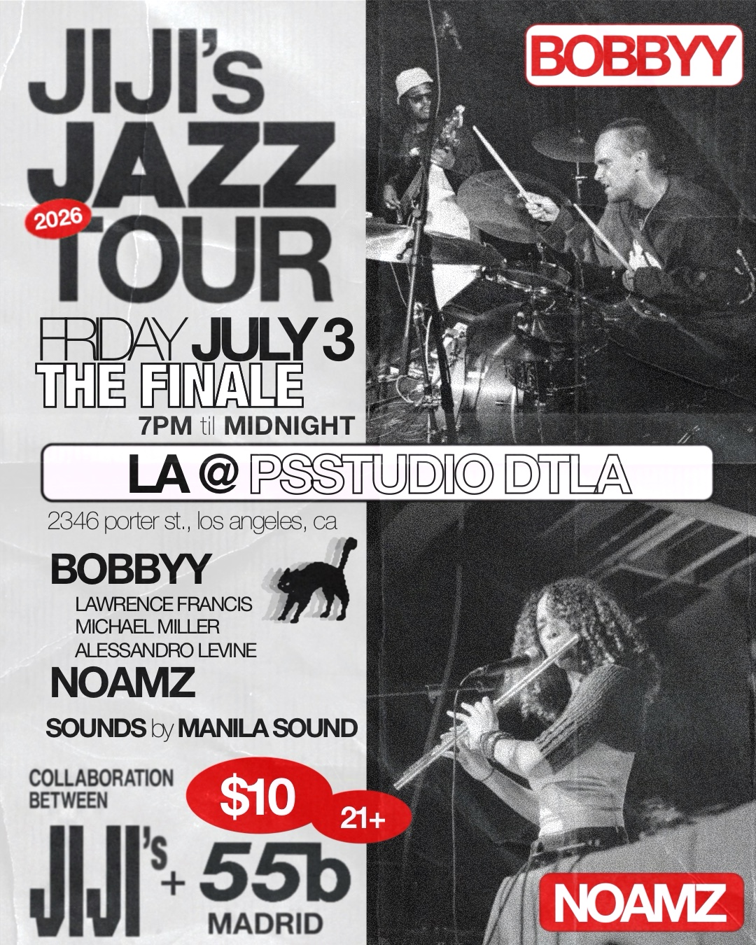 55b + JIJI's JAZZ TOUR: LA FINALE