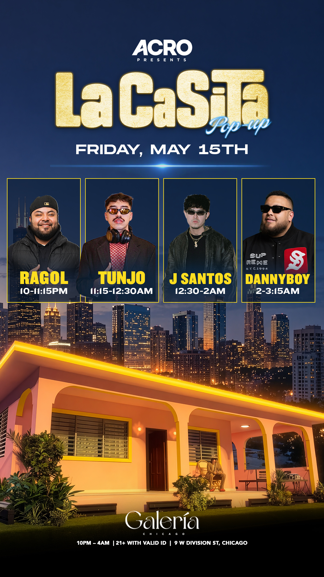 La Casita Pop Up Friday 5/15
