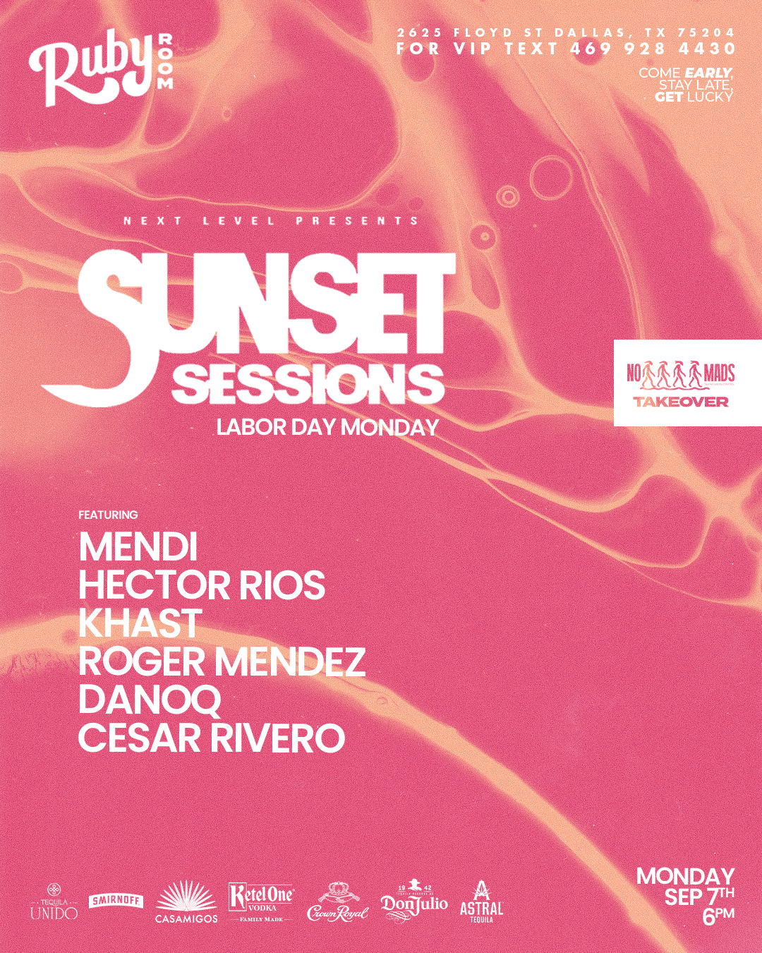 SUNSET SESSIONS (LDW'26 Monday Pop Up) - 9.7