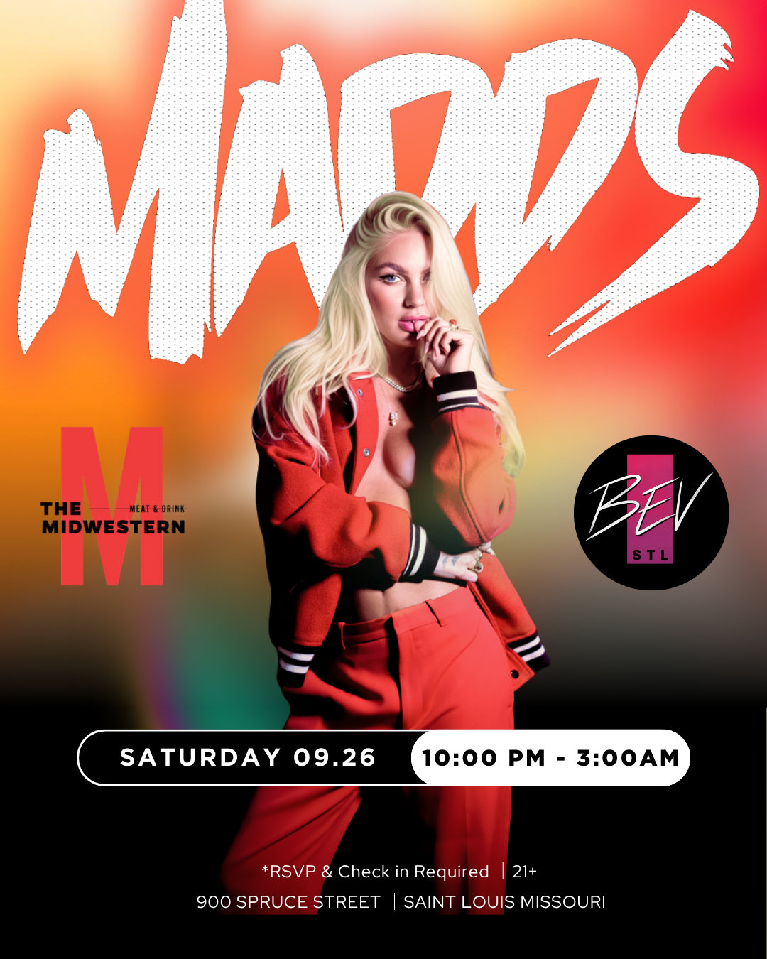 MADDS @ the MIDWESTERN 🔥 Powered by BEV STL