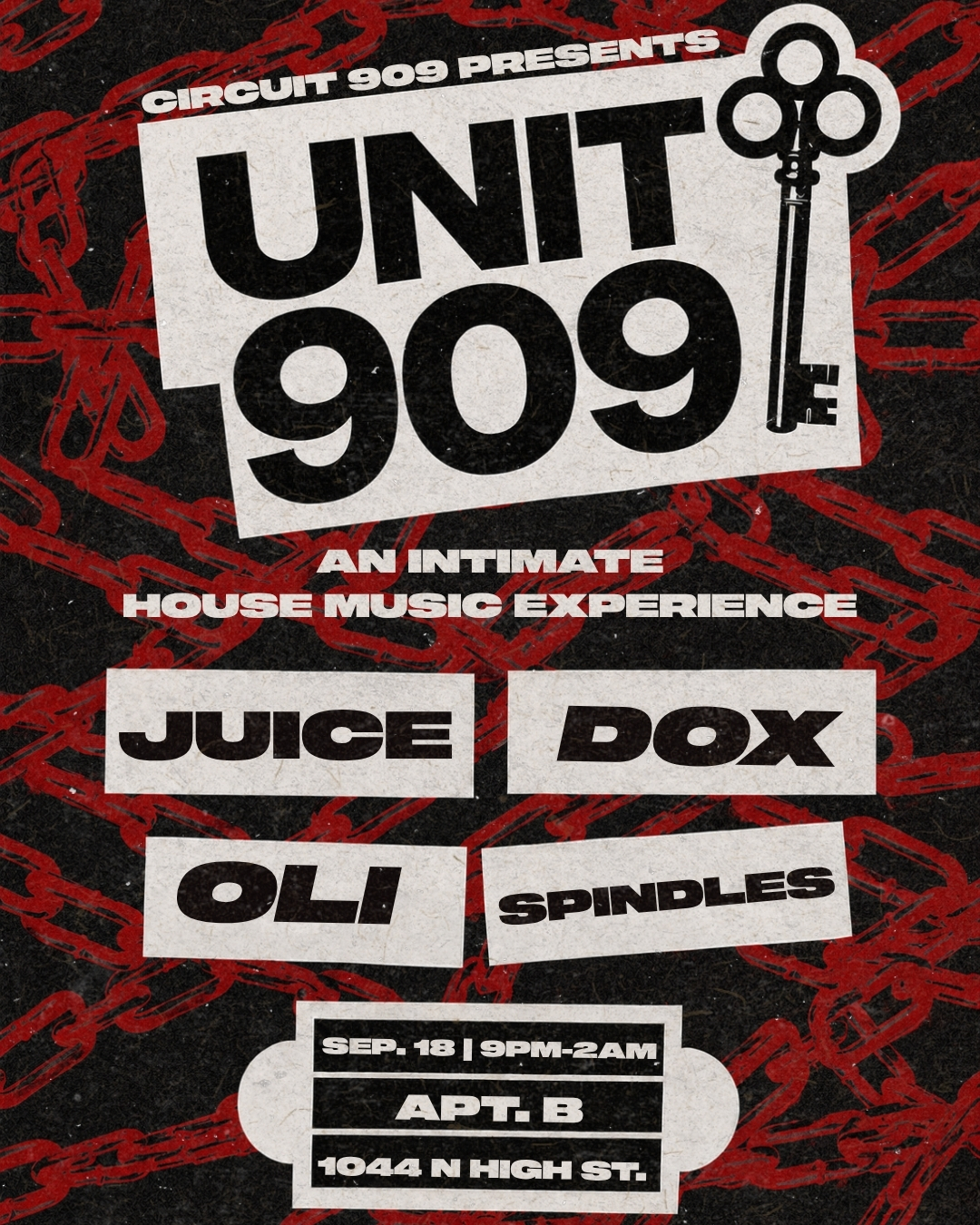 UNIT 909 AT APT. B | SEPTEMBER 18TH