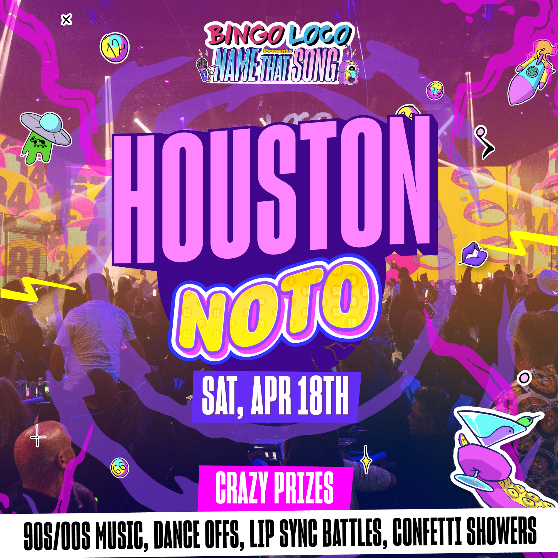 Bingo Loco: Name That Song