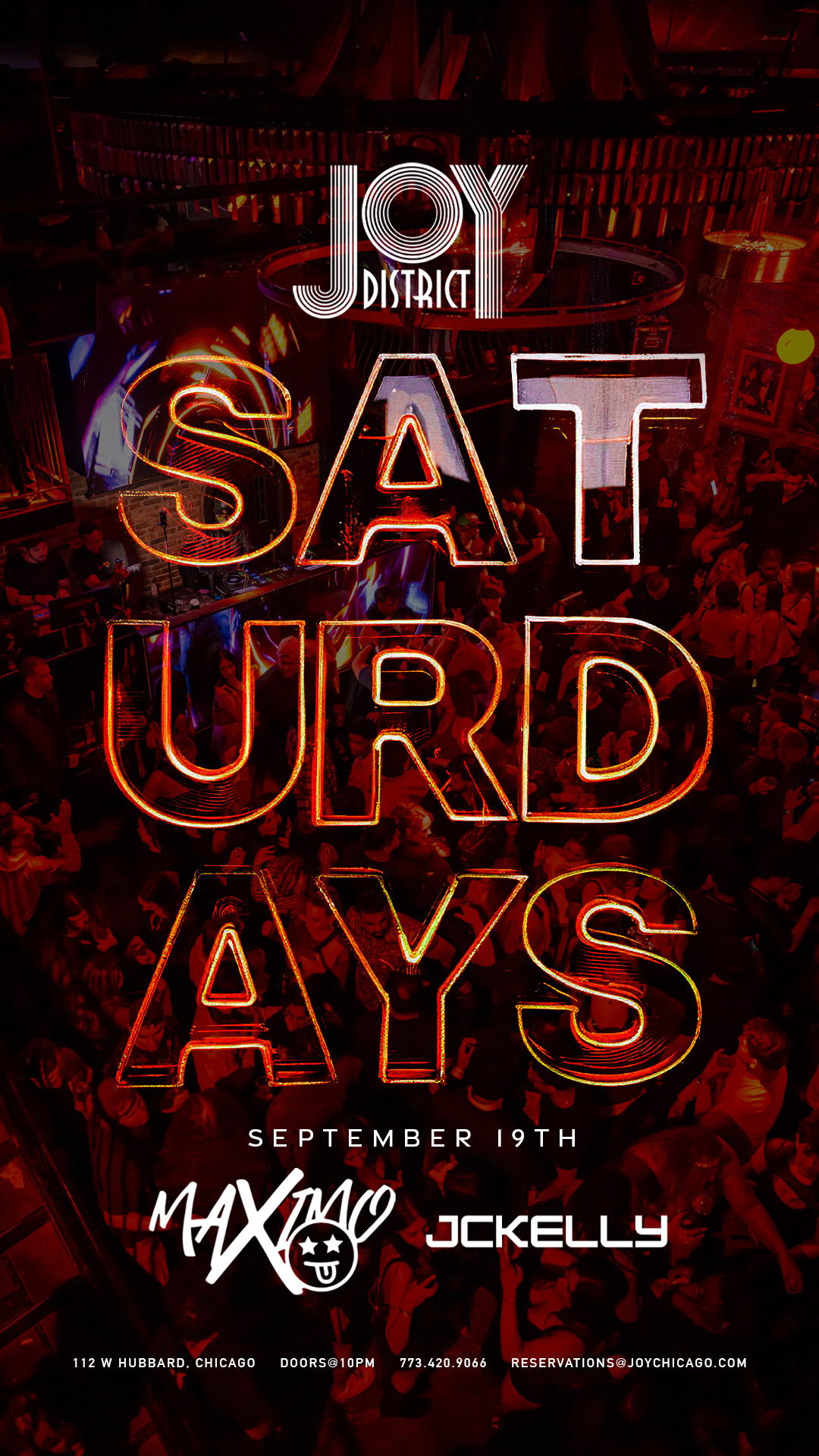 Joy District - Saturday's