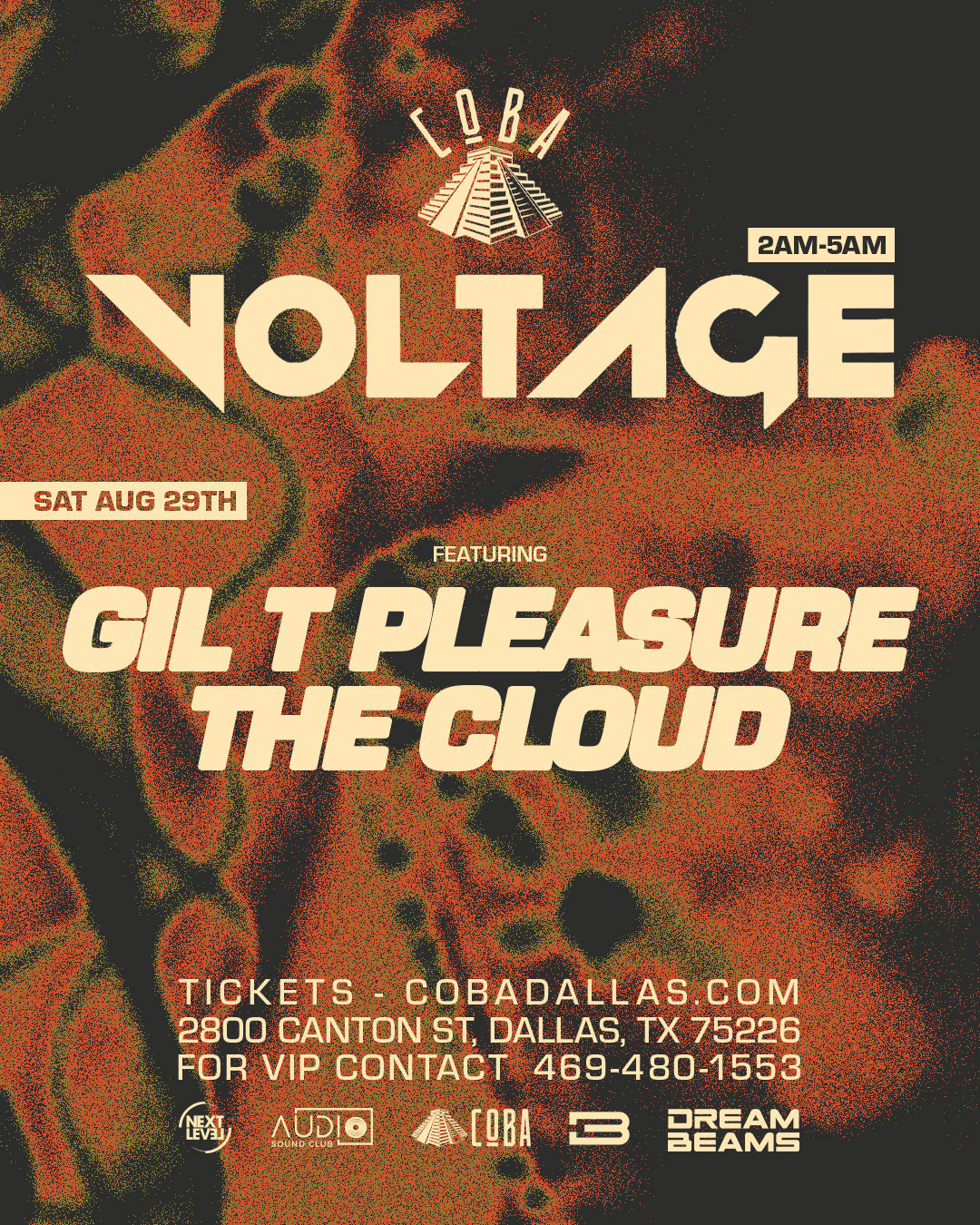 VOLTAGE Saturday's at Coba