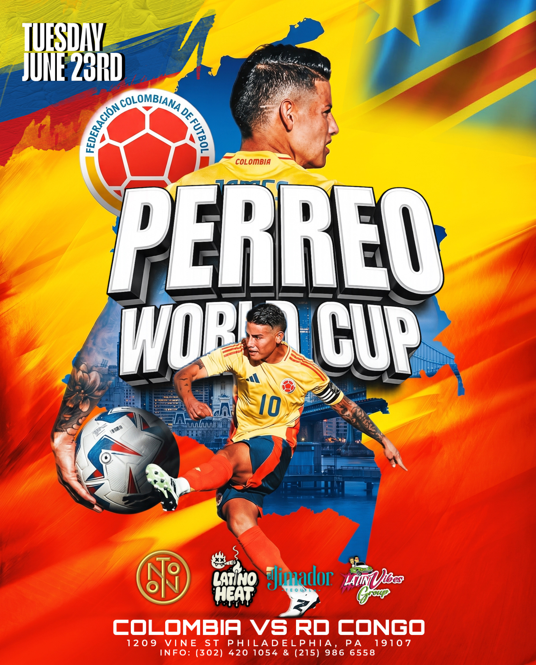 Perreo World Cup: Colombia vs RD Congo