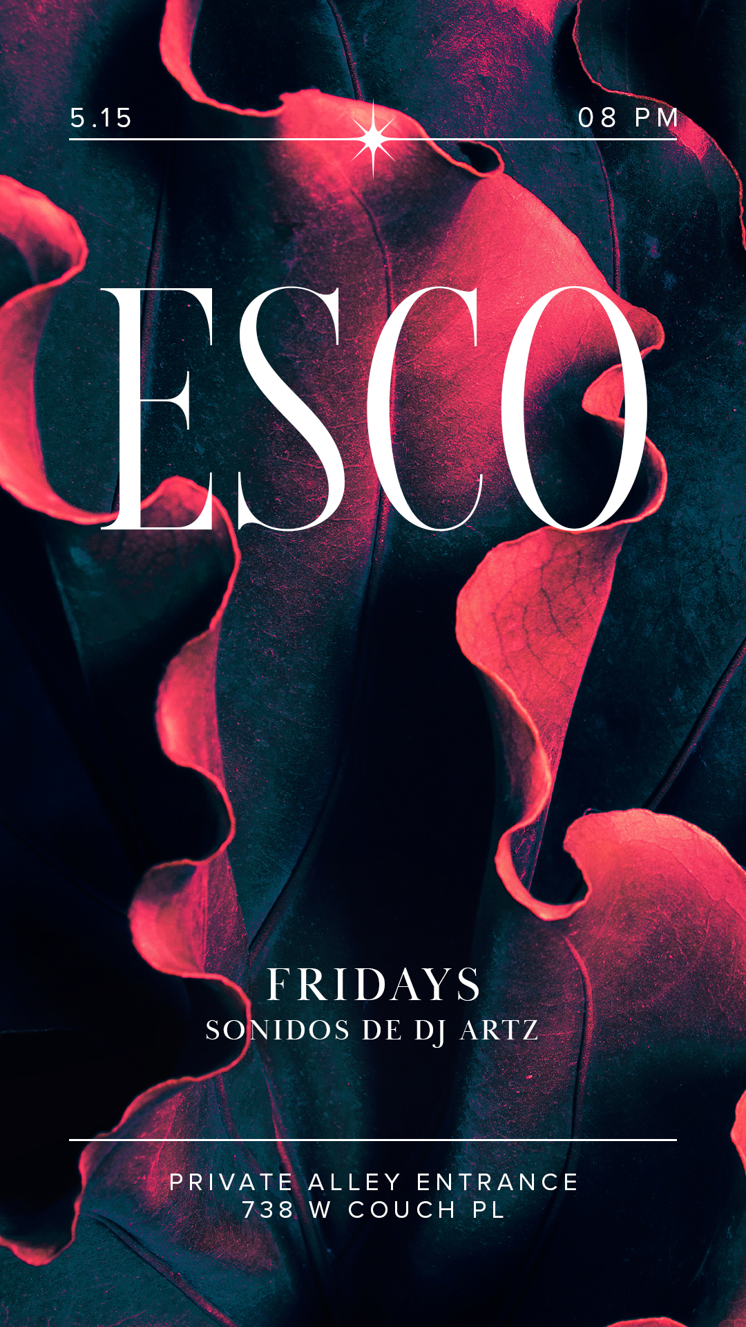 ESCO FRIDAYS with DJ ARTZ