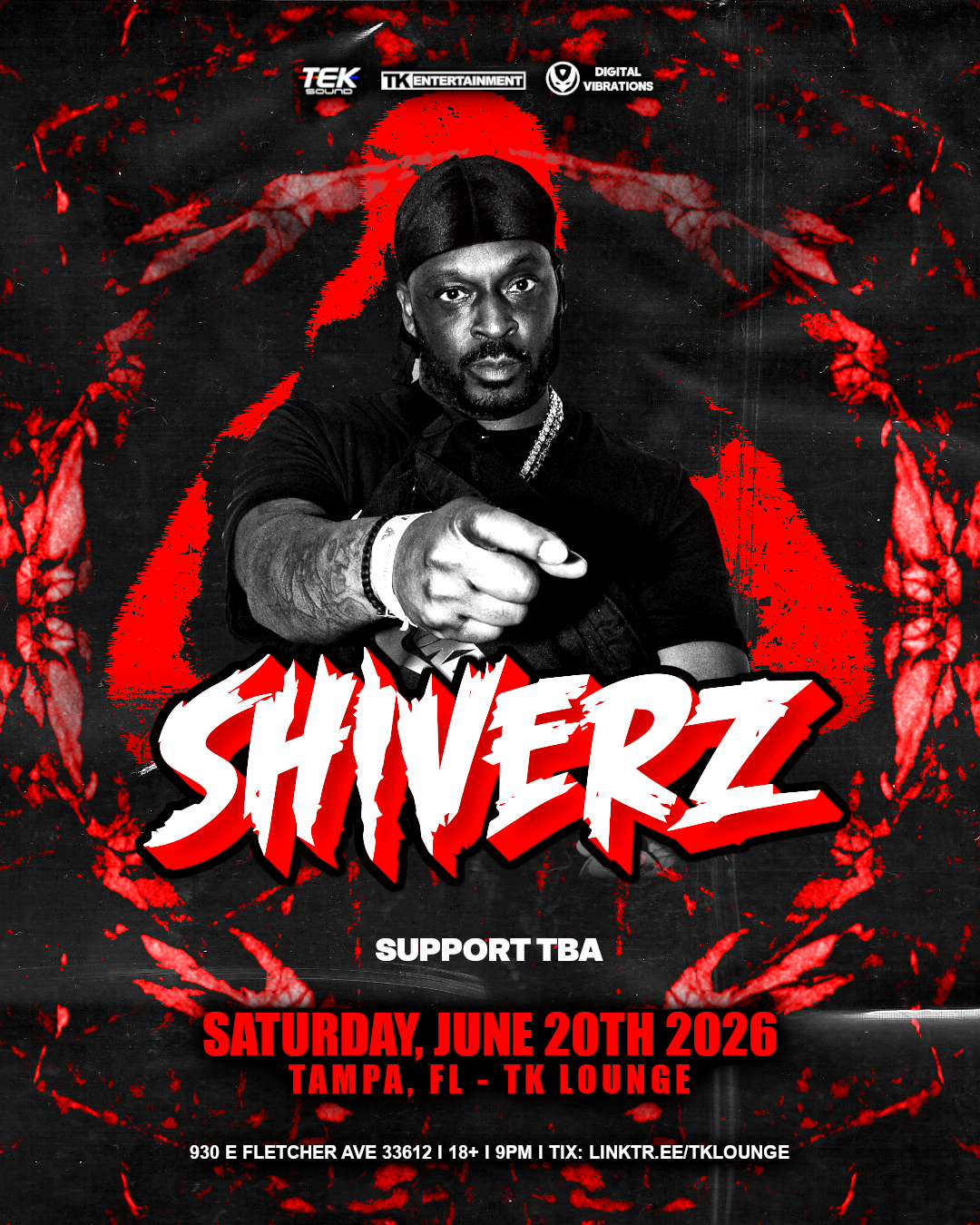 SHIVERZ @TK Lounge - Tampa, FL