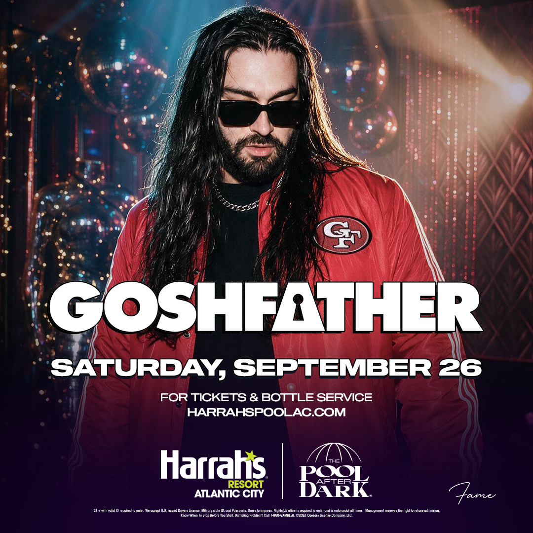 GOSHFATHER at The Pool After Dark Atlantic City | Disco House Night in AC