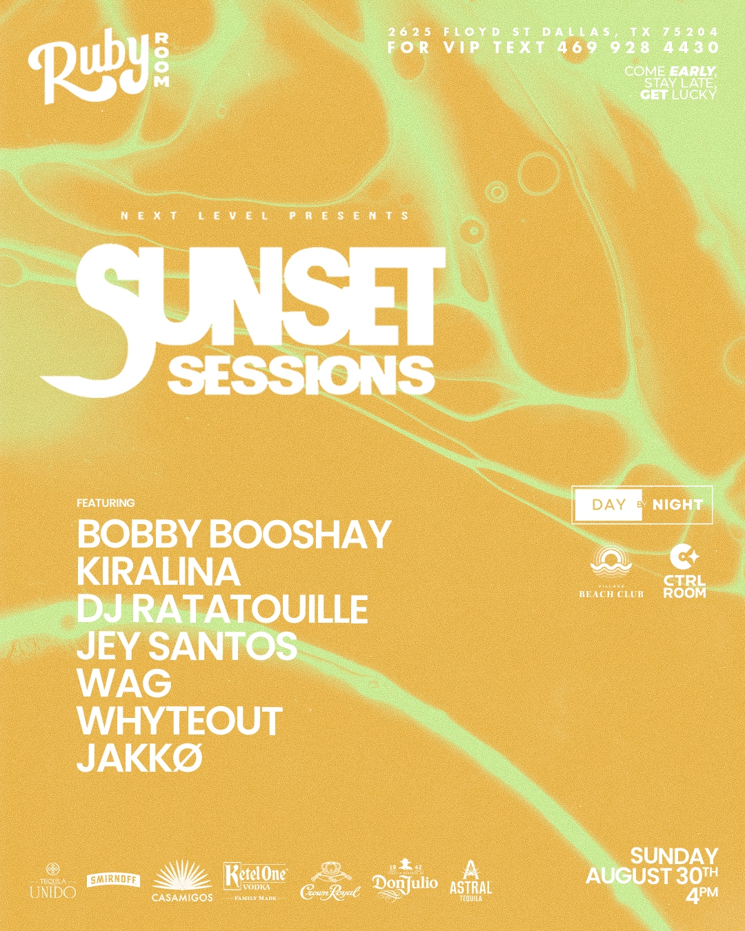 SUNSET SESSIONS - 8.30