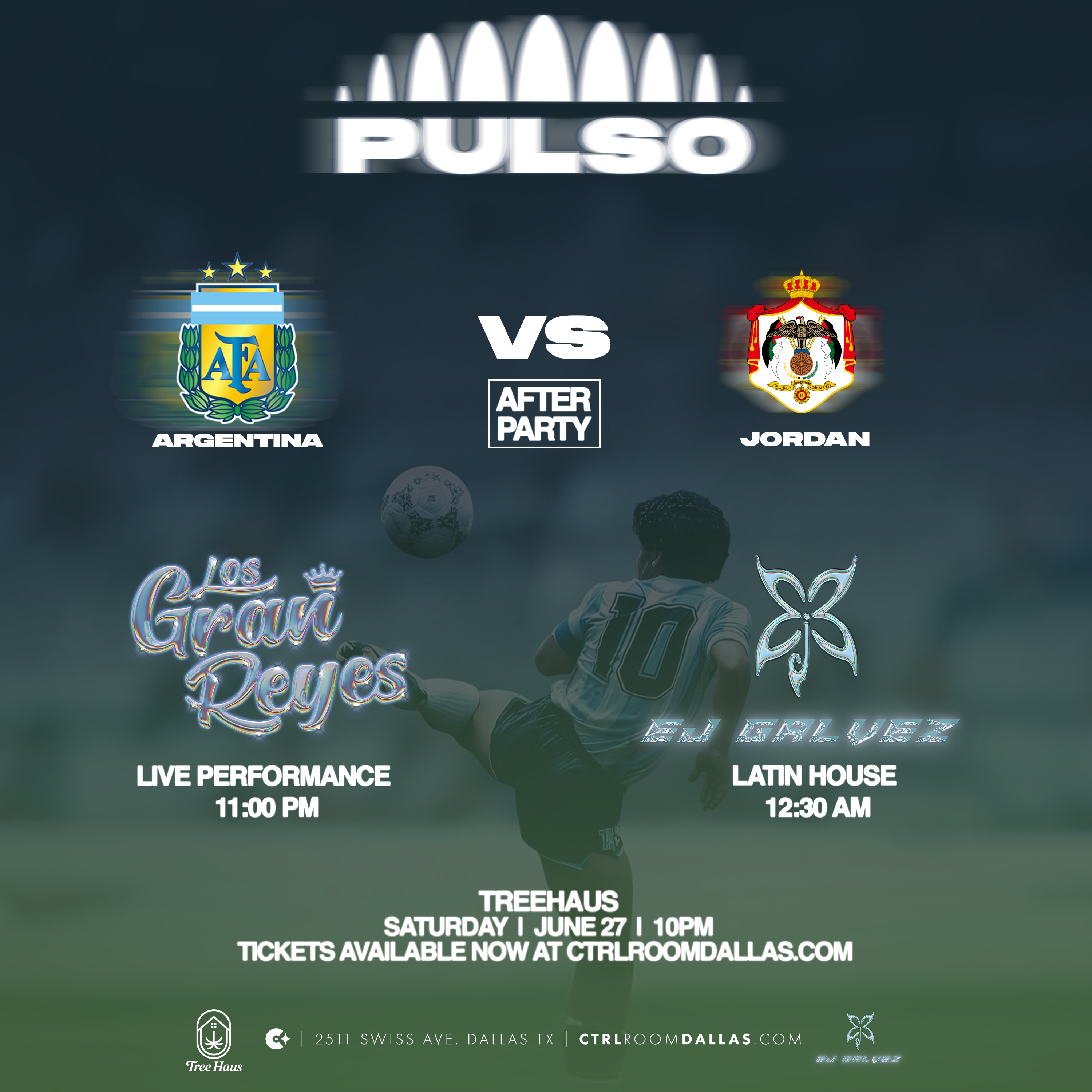 PULSO: Argentina vs Jordan After Party at Tree Haus 6.27.26