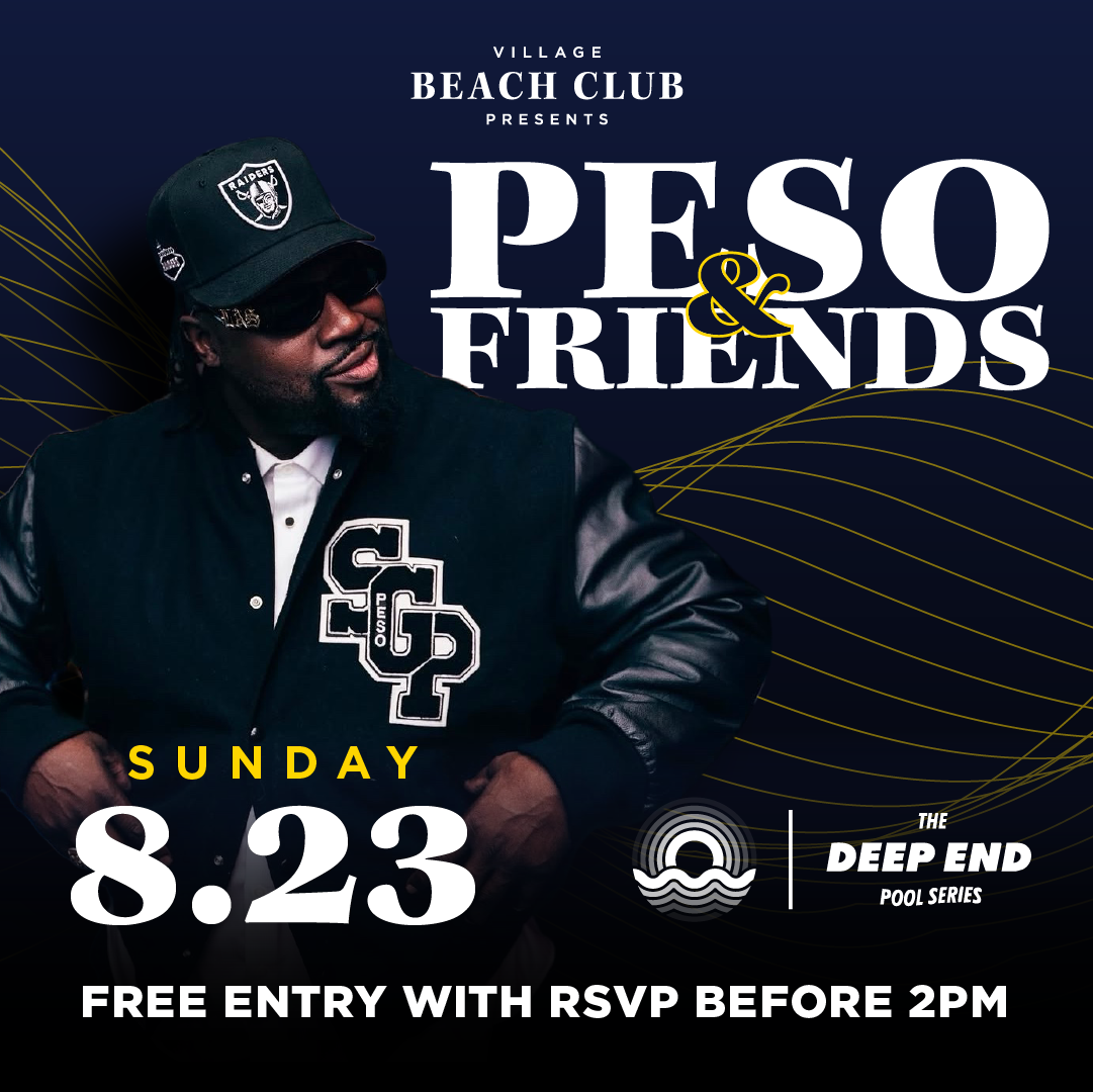 Peso & Friends at Village Beach Club