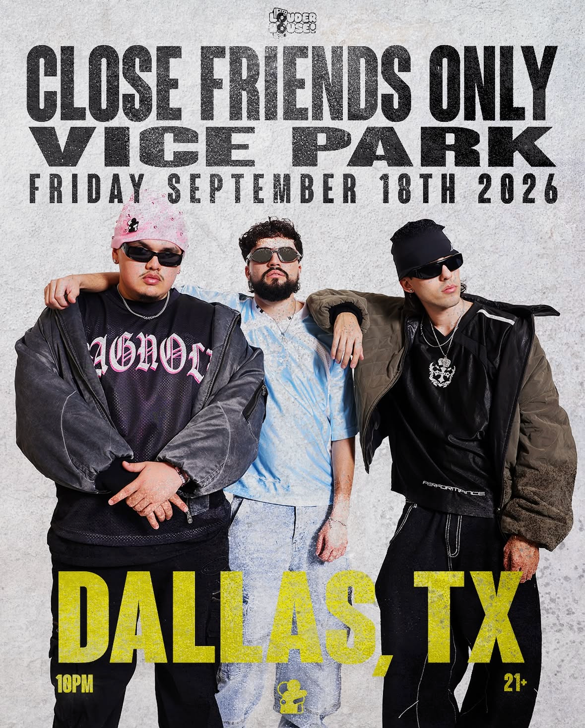 Close Friends Only at Vice PArk
