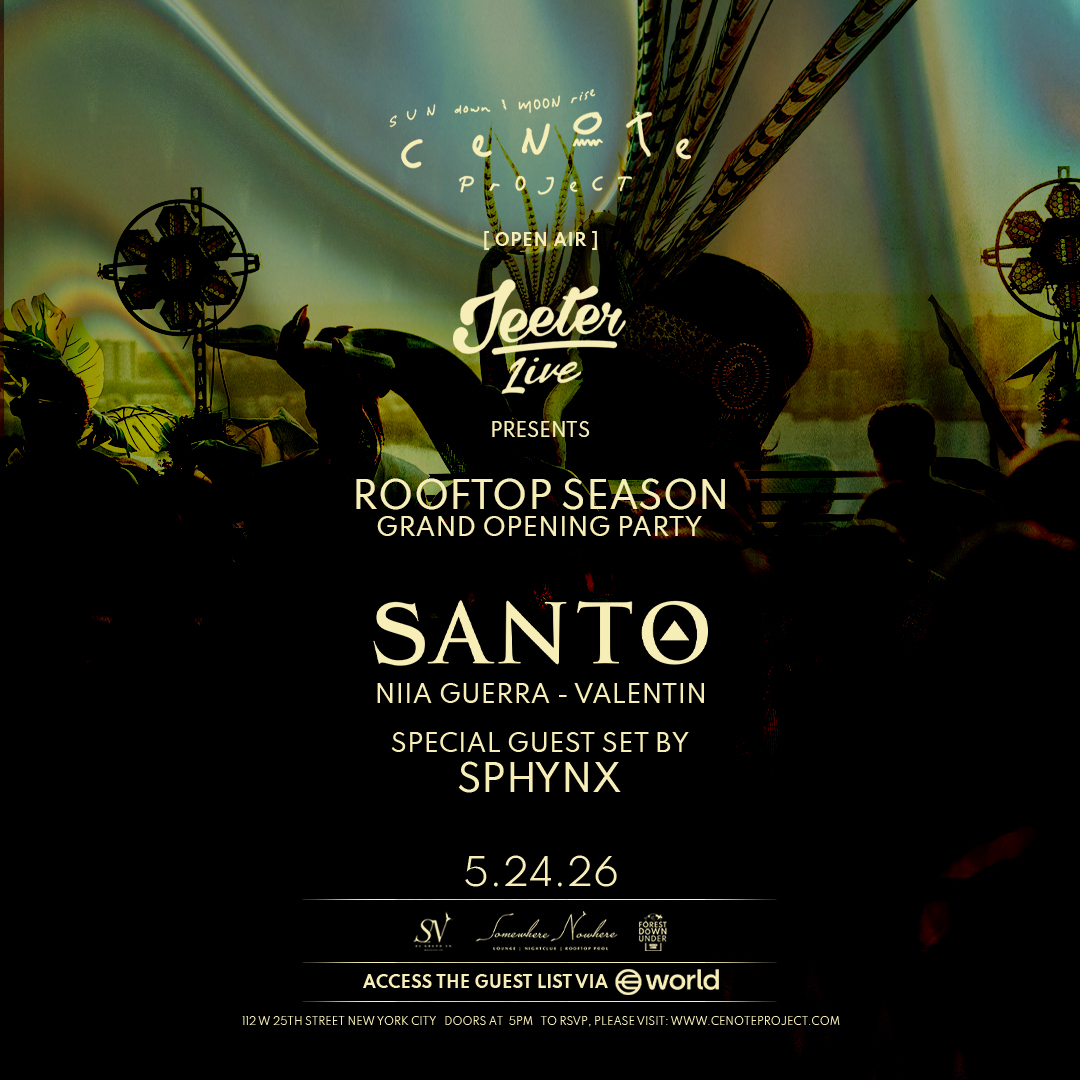 Cenote Project [Open-Air Sunsets] - SANTO, Sphynx, Niia Guerra, Valentin