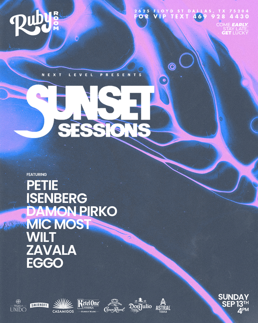 SUNSET SESSIONS - 9.13