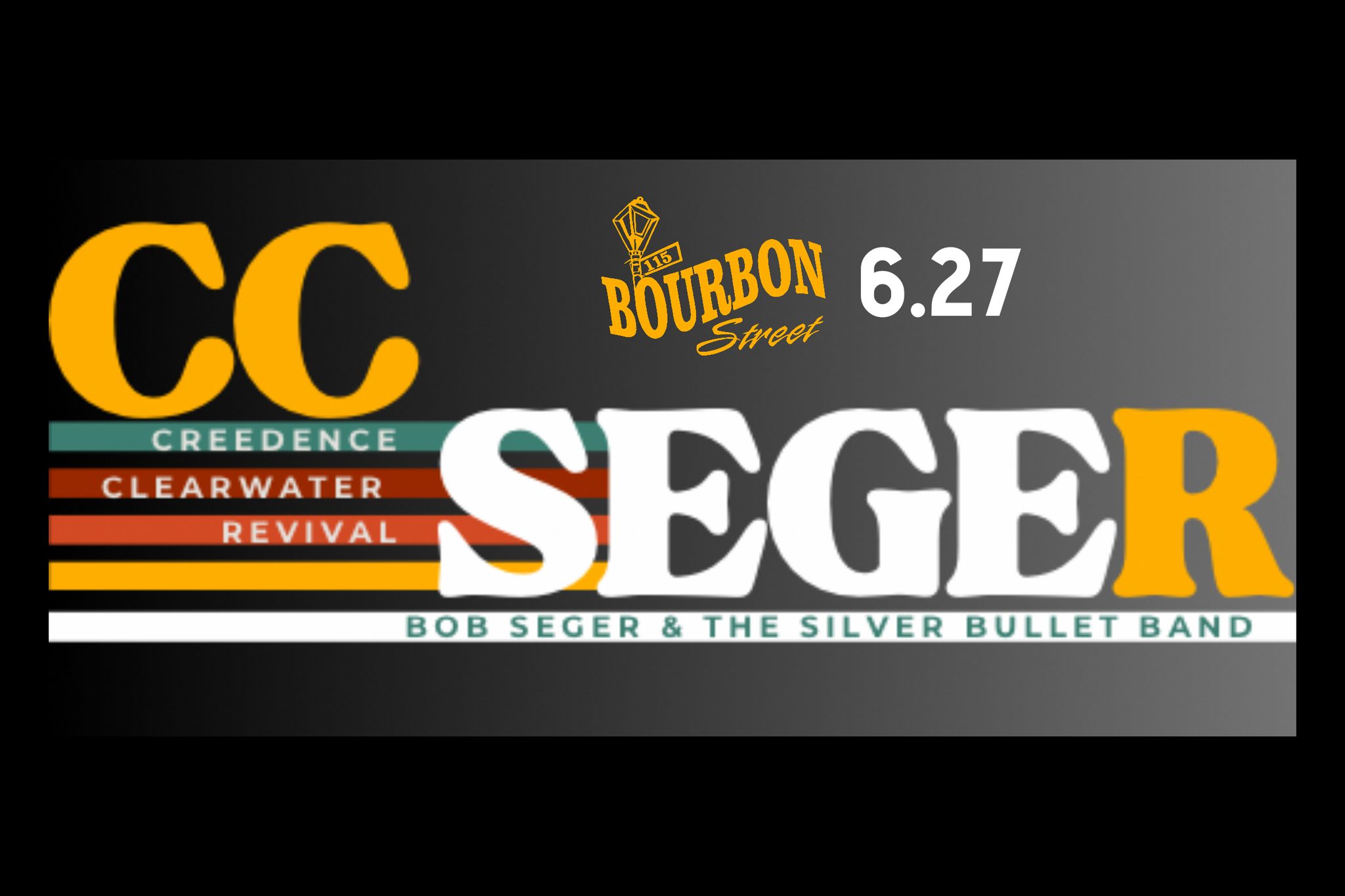 CC SegeR (CCR & Bob Seger) At 115 Bourbon Street