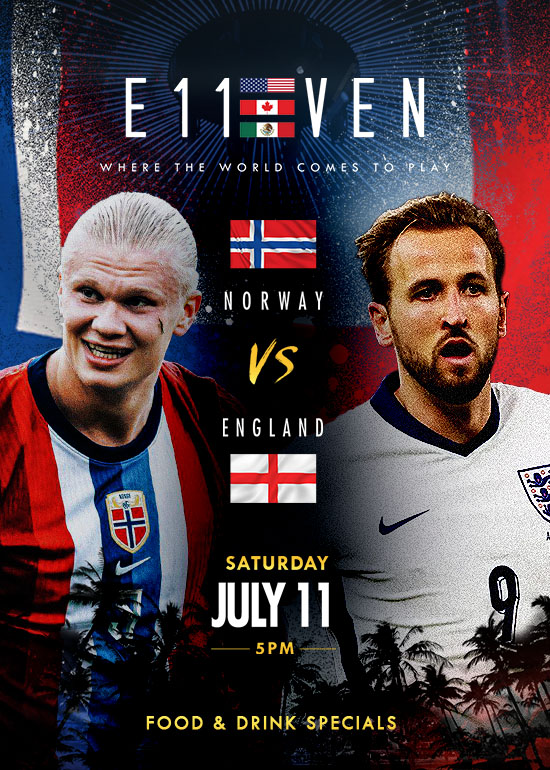 QUARTER FINALS: NORWAY VS ENGLAND